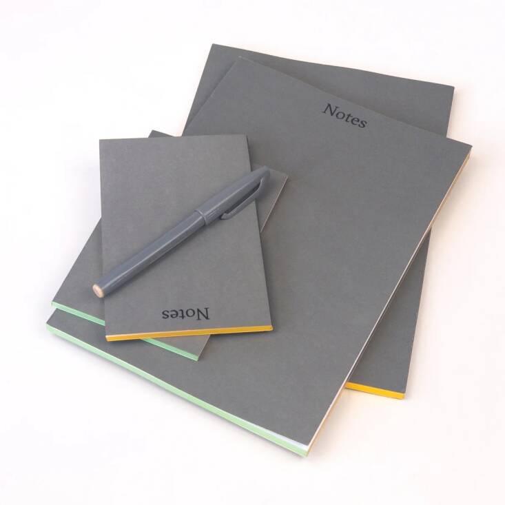 Serious gardeners love to document their successes (and failures). Give them something pretty to contain their musings and reports. These Charcoal Multi-color Edged Journals and Jotters start at \$\1\2 at Wms&Co.