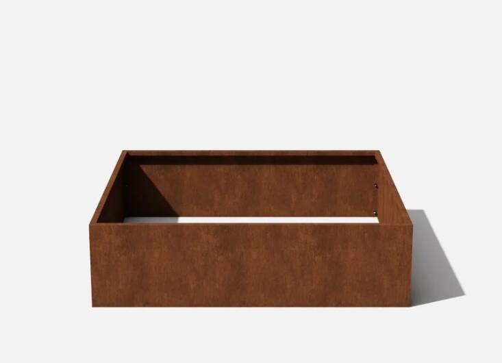 Corten Steel Series Garden Bed Planter at Wayfair