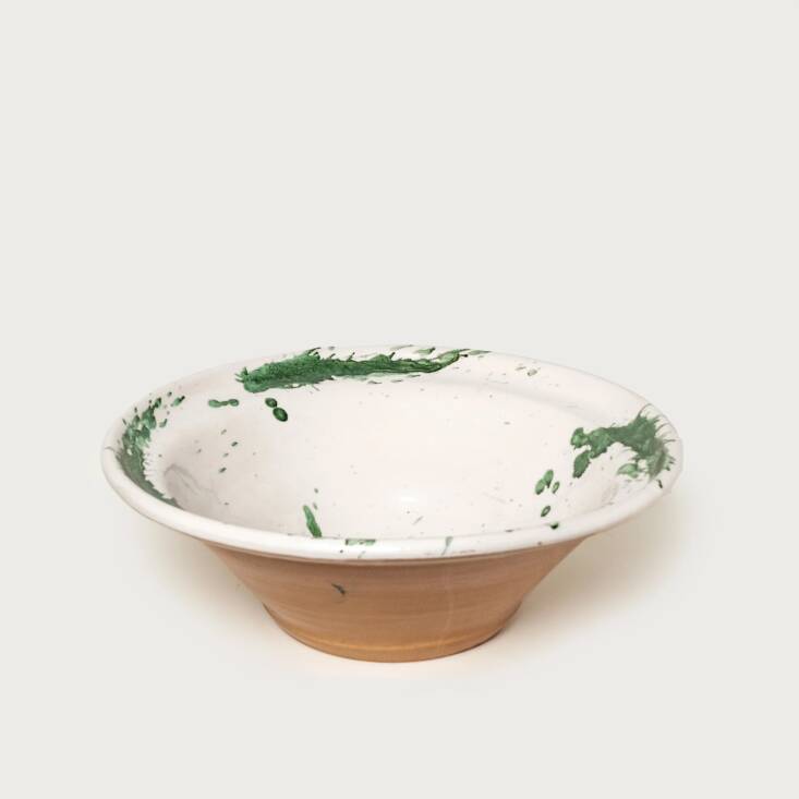 Invite friends over and serve heaps of pasta in this oversized hand-thrown, hand-glazed bowl. Cue the oohs and ahhs. Shop now.