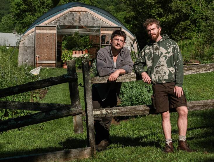 “We want everything we offer, from a sunny perennial to a terracotta pot to a pruning tool, to feel like a natural extension of our world,” say Dunbar and Nichols. Photo by Sarah Priestap-Porter