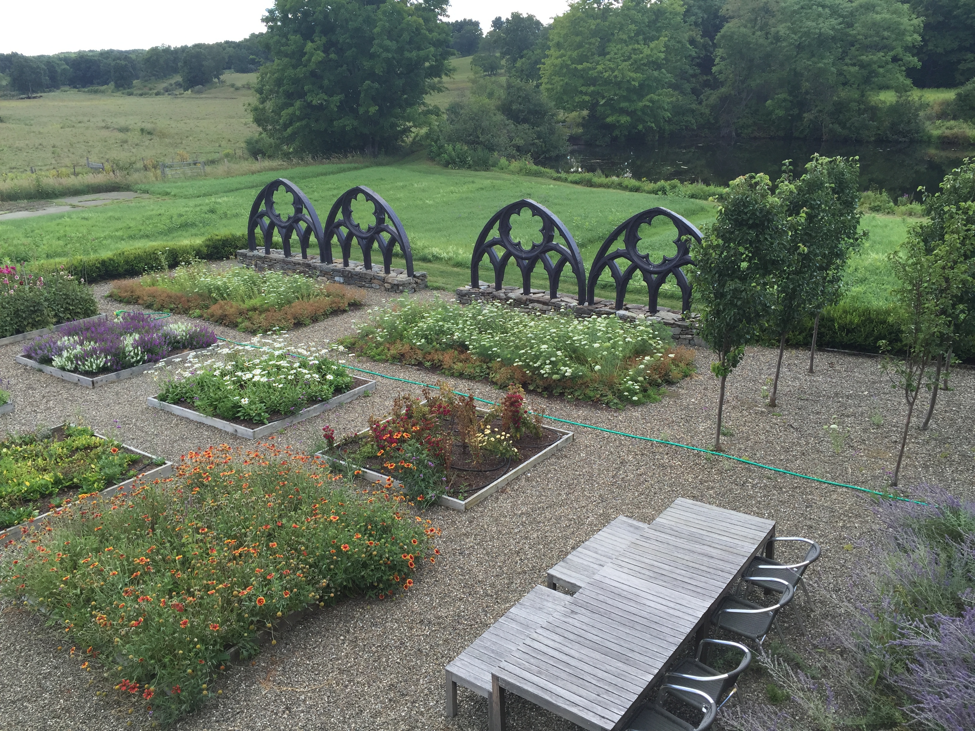 Barn Yard Cathedral Garden - Gardenista