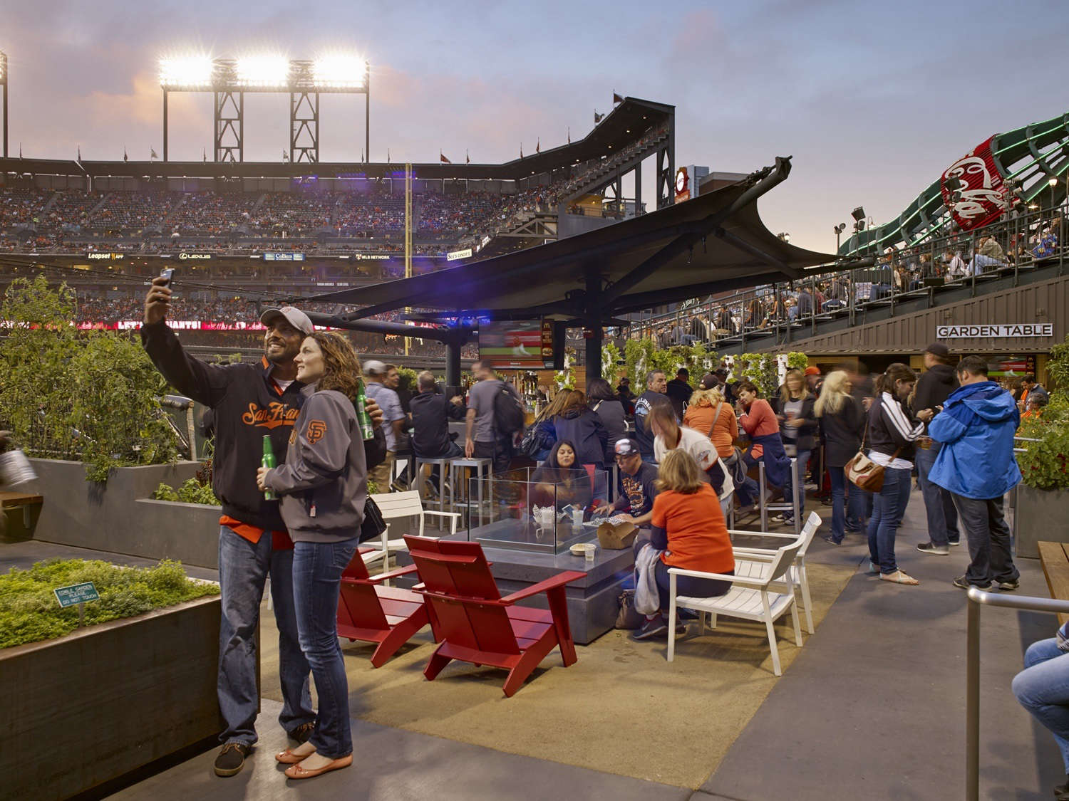 The Edible Garden at AT&T ball park - Gardenista
